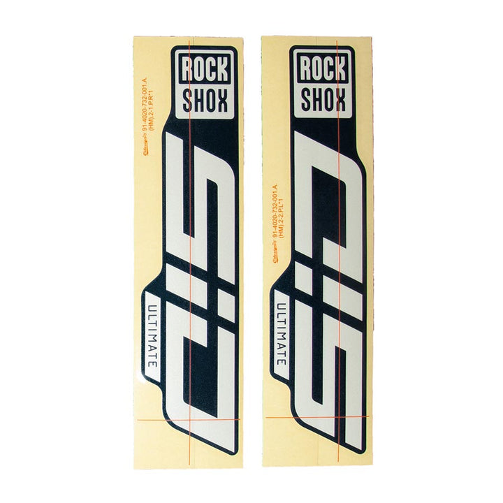 Kit de calcomanías para horquilla RockShox - SID Ultimate 27.5"/29"