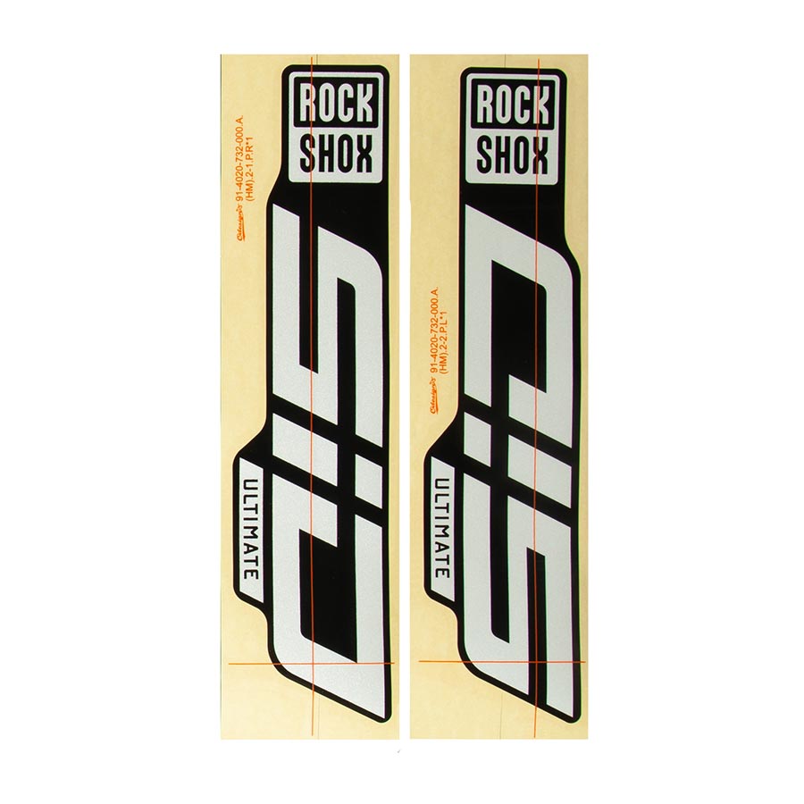 RockShox SID Fork Decal Kit - Thumbnail 2
