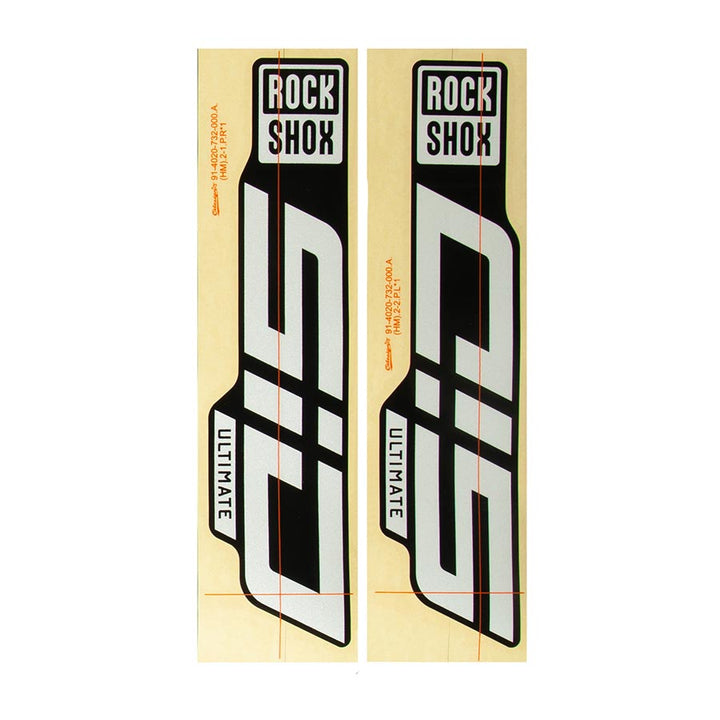 Kit de calcomanías para horquilla RockShox - SID Ultimate 27.5"/29"
