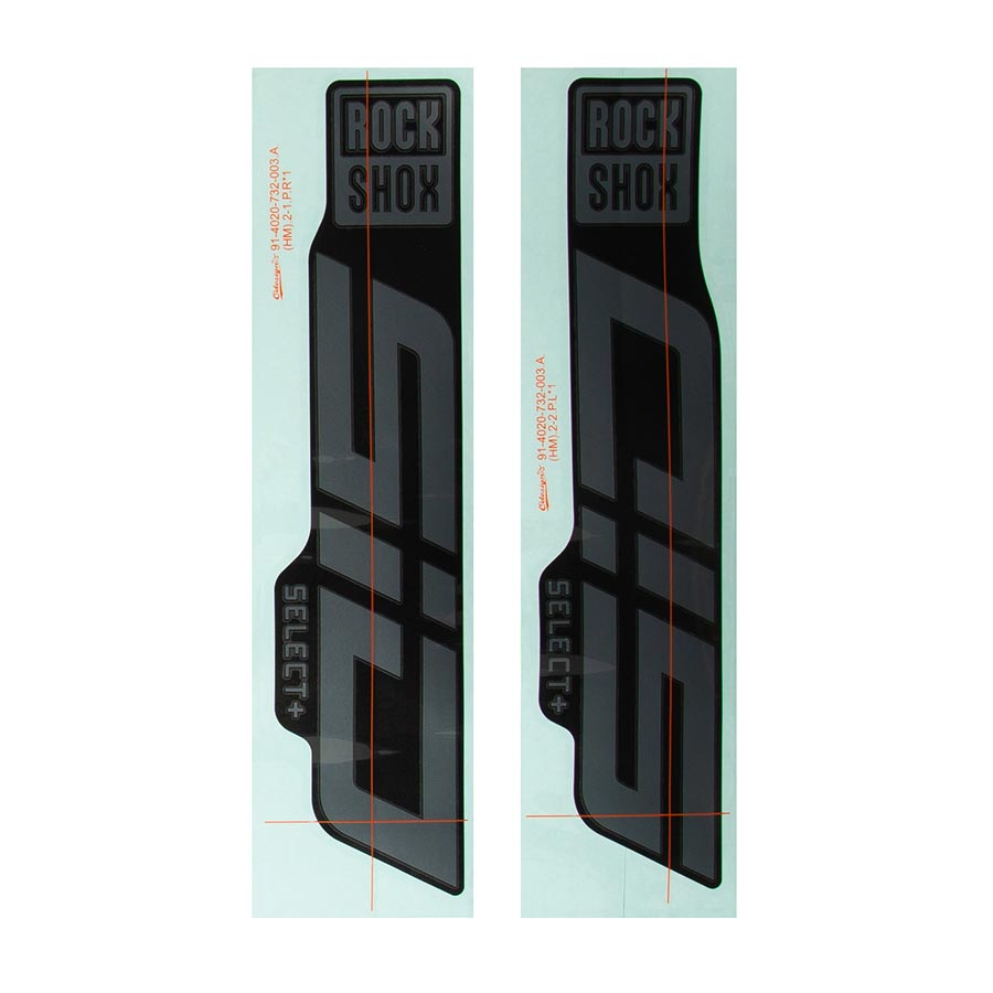 RockShox SID Decal Kit