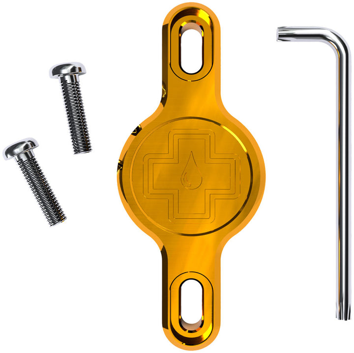 Muc-Off Secure Tag Holder - Gold 3.0