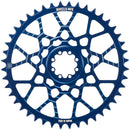 Wheels Manufacturing Gravel Direct Mount Chainring - 46t SRAM 8-Bolt Direct Mount 6.5mm Inboard Offset T-Type Chain Compatible Blue