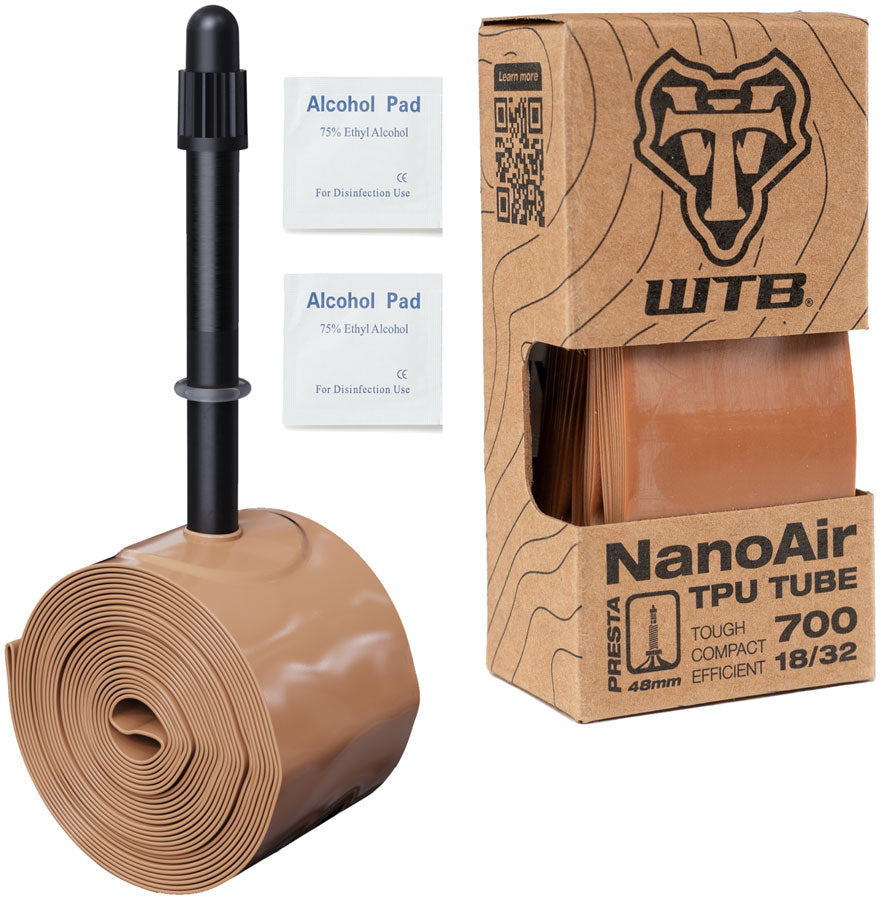 WTB NanoAir TPU Tube - 700 x 18 - 32 48mm Presta Valve