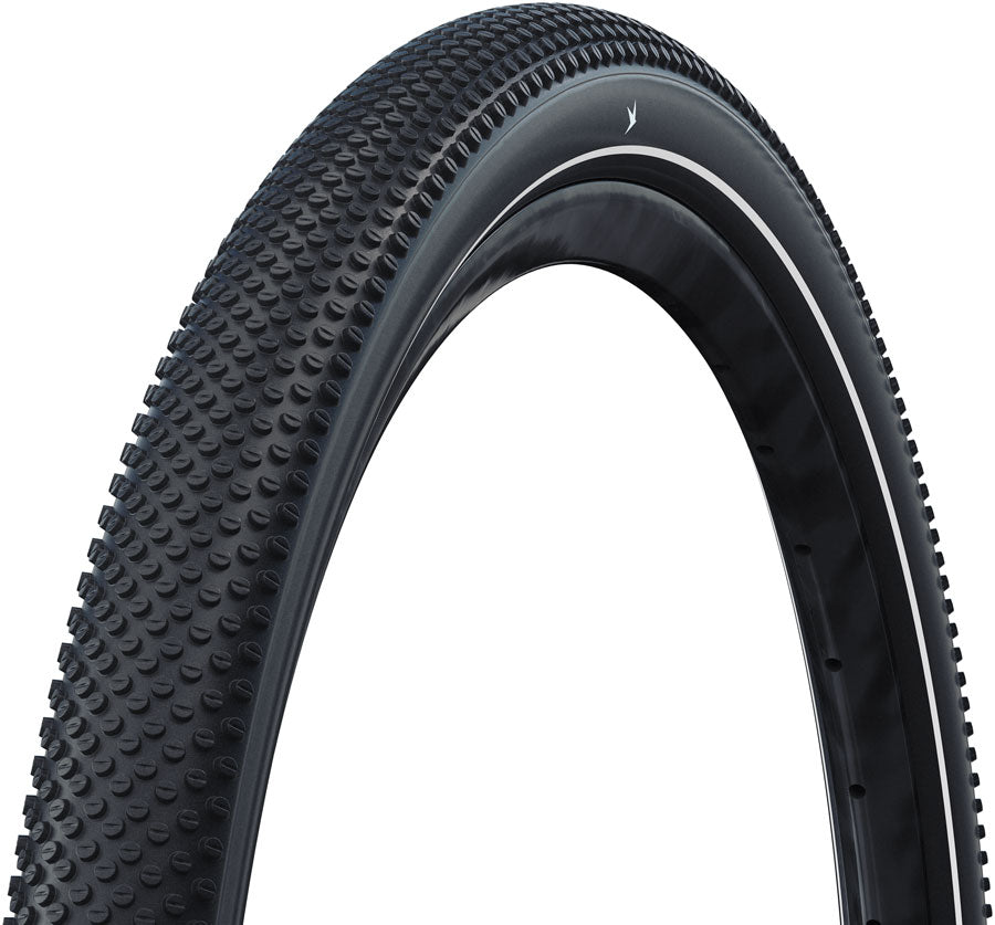 Schwalbe G-One Allround Tire - 29 x 2.25 Tubeless Folding BLK Performance RaceGuard Addix Green E-25