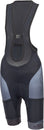 Pantalones cortos con tirantes cargo Teravail Waypoint para mujer - Negro (talla grande)