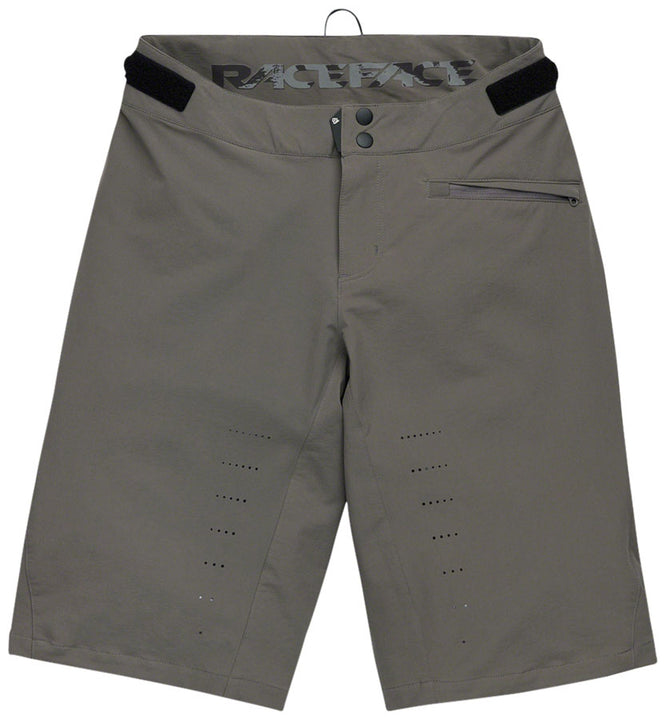 Pantalones cortos RaceFace Indy para mujer, talla pequeña, color carbón