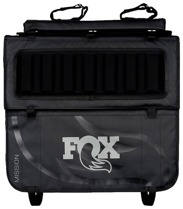 Almohadilla para portón trasero Fox Mission - Negro para 2 bicicletas