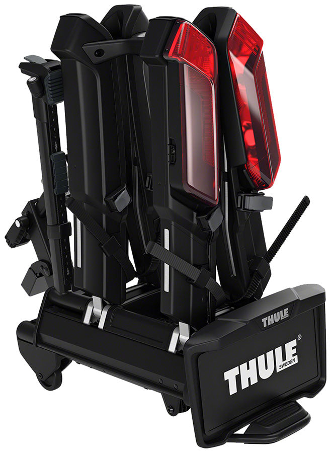 Thule Epos Platform Hitch Bike Rack With Lamp Kit - 2-Bike 1-1/4&quot; 2&quot; Receiver BLK