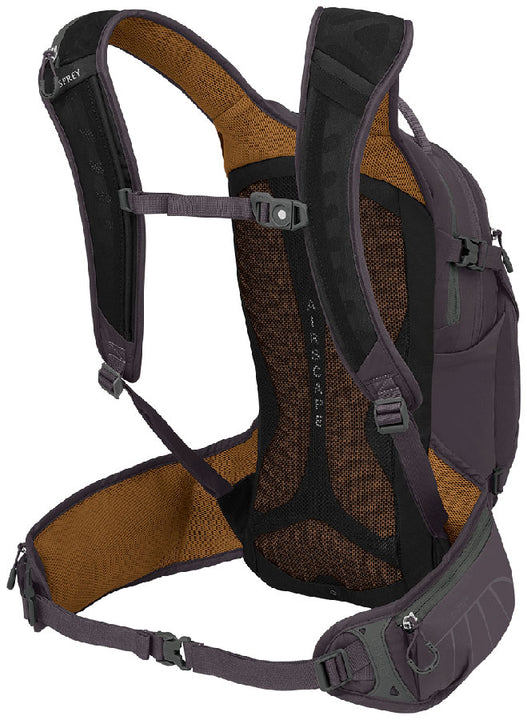 Mochila de hidratación Osprey Raptor 14 - Ajuste extendido, ideal para viajes espaciales / Naranja caramelo