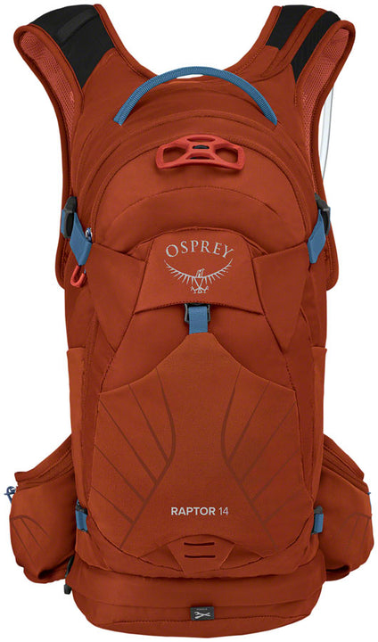 Mochila de hidratación Osprey Raptor 14 - Talla única, color naranja Firestarter