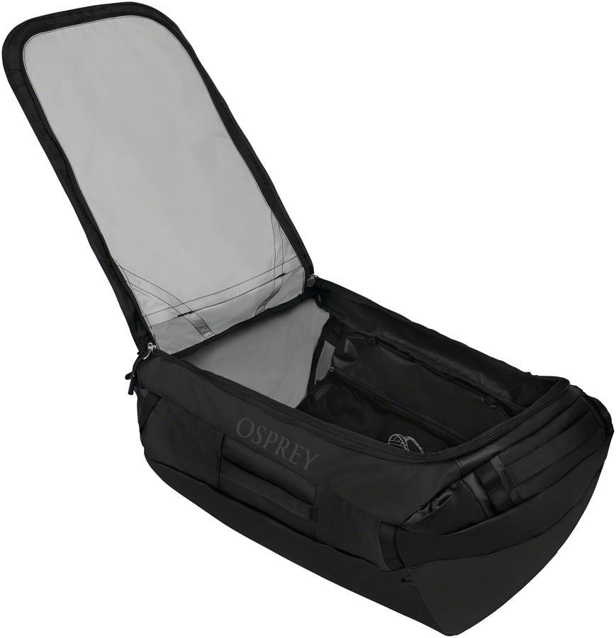 Bolsa de lona Osprey Transporter 95 - Negro Cuervo