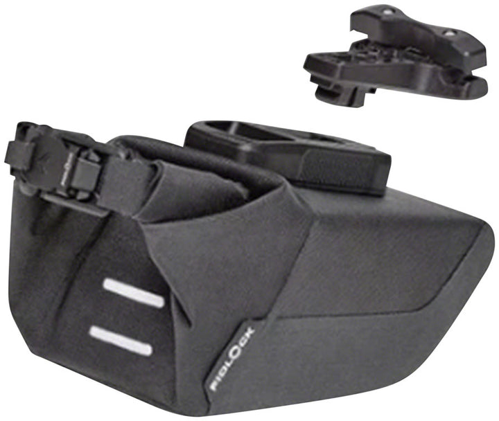 Fidlock Pinclip Saddle Bag and Base - Small Black