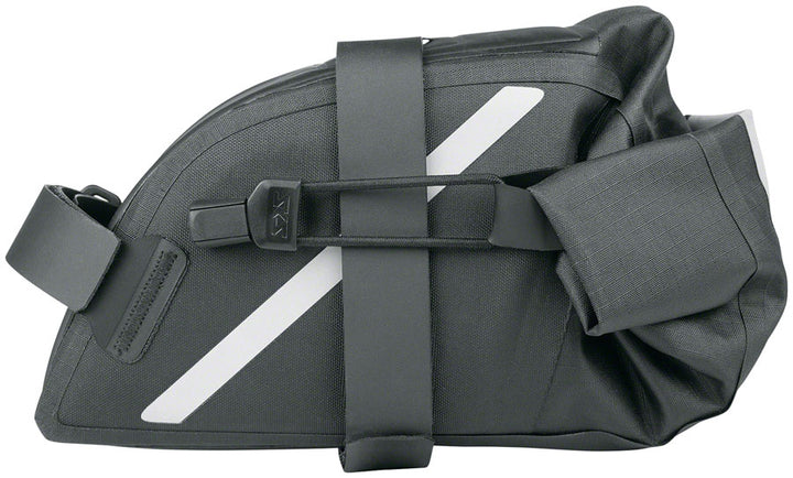 Bolsa de sillín SKS Flow Roll-Top Trail - Grande, 2 l