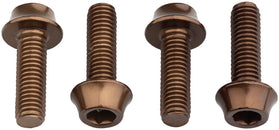 Juego de 4 pernos para portabidones Wolf Tooth de aluminio color espresso