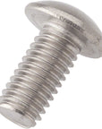 Tornillo de cabeza abombada de acero inoxidable M5 x 10 mm para fabricación de ruedas, botella/50