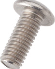 Tornillo de cabeza abombada de acero inoxidable M5 x 12 mm para fabricación de ruedas, botella/50