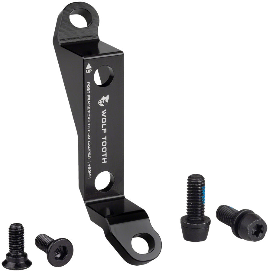 Wolf Tooth Post to Flat Mount Brake Adapter - Thumbnail 2