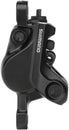 Pinza de freno de disco Shimano BR-MT500 - Pastillas de resina de 2 pistones para montaje en poste, delanteras y traseras, color negro