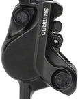 Shimano BR-MT500 Disc Brake Caliper - 2-piston Post Mount Resin Pads Front Rear BLK
