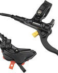 Maneta de freno de disco Shimano Deore BL-M4100/BR-MT420 - Delantera, pastillas de resina hidráulicas, color gris
