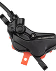Maneta de freno de disco Shimano Deore BL-M4100/BR-MT420 - Delantera, pastillas de resina hidráulicas, color gris