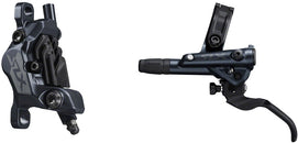 Maneta de freno de disco Shimano SLX BL-M7100/BR-M7120 - Delantera hidráulica, montaje en poste, 4 pistones, negra