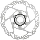 Rotor de freno de disco Shimano SM-RT54-SI - 160 mm con bloqueo central. Solo para pastillas de resina. Anillo de bloqueo con estrías internas.