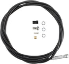 Shimano SM-BH90-SBLS High Pressure Disc Brake Hose Kit - Long Silver Banjo Caliper Connector 2000mm BLK