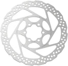 Shimano Deore SM-RT56-SP Disc Brake Rotor - 160mm 6-Bolt For Resin Pads Only Silver