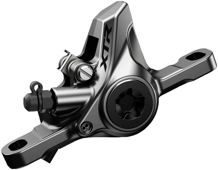 Pinza de freno de disco Shimano XTR BR-M9100 (delantera y trasera, montaje en poste, 2 pistones, incluye pastillas metálicas)