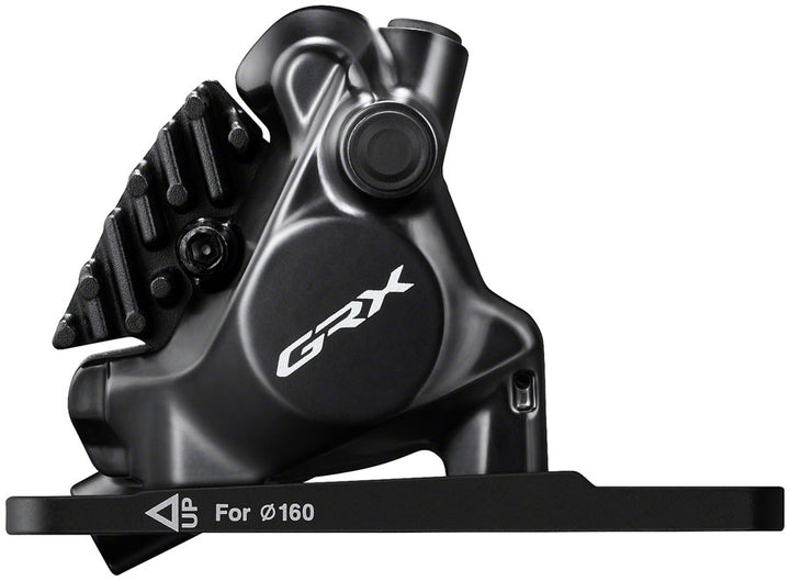 Pinza de freno de disco hidráulico Shimano GRX BR-RX820 (montaje plano delantero con soporte, rotor de 140/160 mm, 160 mm)