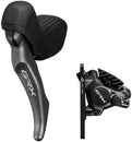 Maneta de freno Shimano GRX BL-RX820 Pinza de freno de disco hidráulico BR-RX820 (izquierda/delantera) Pinza de montaje plano
