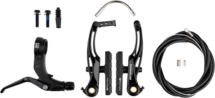 Kit de freno de tracción lineal Promax P-1/Click V-Point - 108 mm, negro