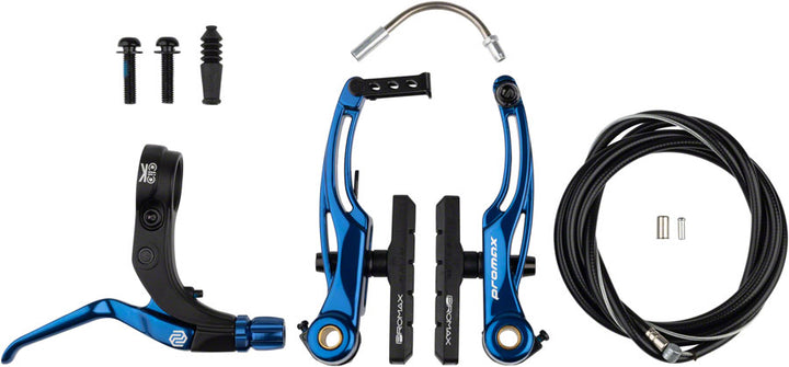 Kit de freno de tracción lineal Promax P-1/Click V-Point - 108 mm azul