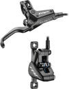 TRP EVO X HD-M9020 Disc Brake Lever - Right/Front Rear 1900mm Hose Post Mount 2-Piston BLK