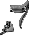 TRP Hylex Disc Brake Lever - Right Hydraulic 2-Piston 1900mm Hose Flat Mount BLK