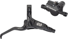Juego de palancas de freno de disco Promax Solve DSK-923 - Trasero, 2 pistones, montaje en poste hidráulico, negro