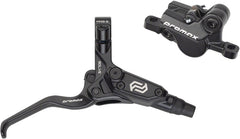 Promax Solve DSK-923 Disc Brake Lever Set - Rear 2-Piston Hydraulic Post Mount BLK