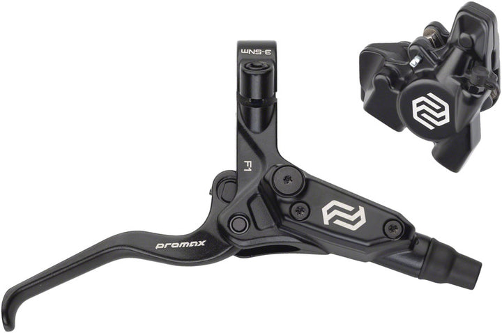 Freno de disco y palanca Promax F1 / DSK-927 - Trasero Hidráulico de Montaje Plano Negro