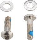 Pernos de soporte de pinza de disco de montaje plano SRAM de 15 mm de acero inoxidable