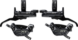 Kit de actualización de freno de disco Shimano Deore XT M8200/8220 (derecho e izquierdo) BL-M8200 Palancas de montaje en poste Delanteras Traseras BR-M8220 Pinzas de 4 pistones