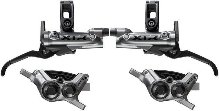 Kit de actualización de freno de disco Enduro Shimano XTR M9220 (derecho e izquierdo) BL-M9220 Palancas de montaje en poste Delanteras Traseras BR-M9220 Pinzas de 4 pistones