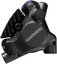 Pinza de freno de disco Shimano BR-MT805 XC (trasera, montaje plano, 2 pistones, incluye pastillas metálicas K04S)