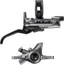 Freno de disco Shimano XTR BR-M9200 BL-M9220, palanca derecha/trasera, montaje en poste, pinza de 2 pistones, manguera SM-BH90-SS, pastillas de metal, color gris