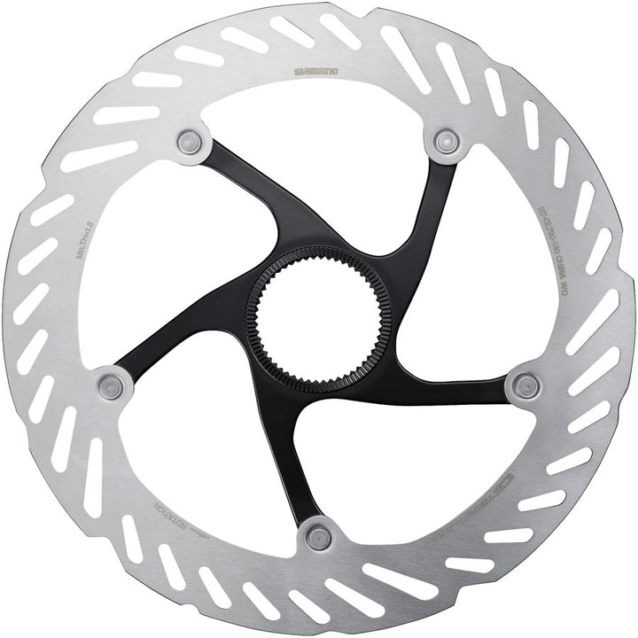 Rotor de freno de disco Shimano RT-CL700 M - Anillo de bloqueo CenterLock de 180 mm incluido