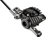 Pinza de freno de disco hidráulico Shimano XTR BR-M9020 con pastillas metálicas con aletas delanteras y traseras