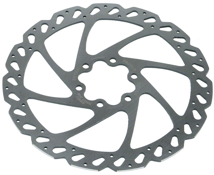 Disco de freno Hayes V6 - 160 mm, 6 pernos, plateado