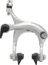 Pinza de freno trasera de carretera Shimano BR-R451 de alcance medio, color plata