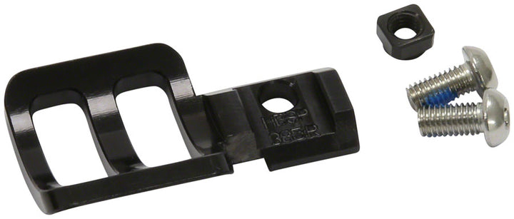 Soporte de cambio Hope Tech 3 (derecho) para Shimano I-Spec II/EV, color negro