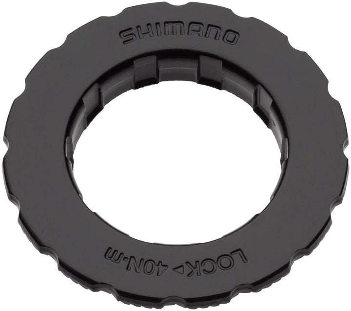 Anillo de bloqueo y arandela del rotor de freno de disco Shimano Tourney SM-RT10